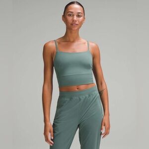 Lululemon NWOT Wunder Train Strappy Tank Top Color: Medium Forest